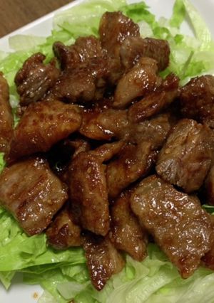 簡単おつまみ☆フライパン焼肉-レシピのメイン写真