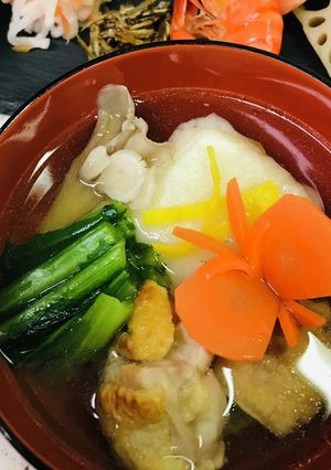 お雑煮 香ばしヘルシー-レシピのメイン写真