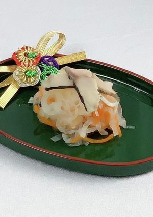 お節に★紅白なます～しめ鯖添え-レシピのメイン写真