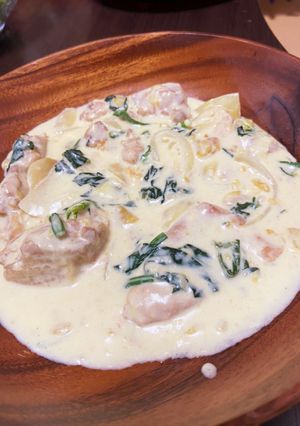 鶏肉のカレークリーム煮-レシピのメイン写真