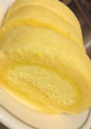 二層のかぼちゃロールケーキ♡-レシピのメイン写真