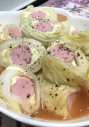 魚肉とチーズの白菜巻き-レシピのメイン写真