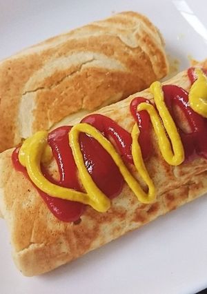 *米粉+オートミールでチーズハットグ*-レシピのメイン写真