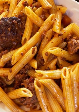 肉を味わう！最強ボロネーゼ！-レシピのメイン写真