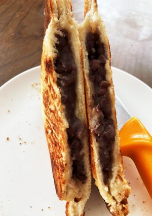 ホットサンド　あんバター-レシピのメイン写真