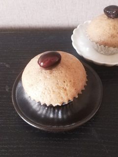 黒豆煮汁 蒸しパン ホットケーキミックス-レシピのメイン写真
