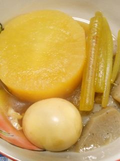 レクチンフリー大根とふきの煮物-レシピのメイン写真
