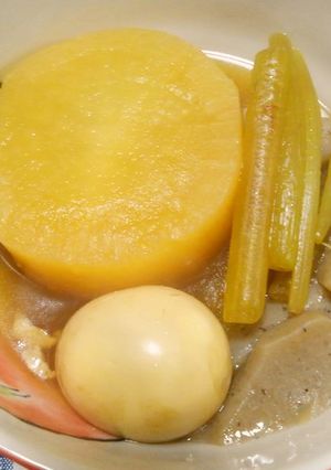 レクチンフリー大根とふきの煮物-レシピのメイン写真