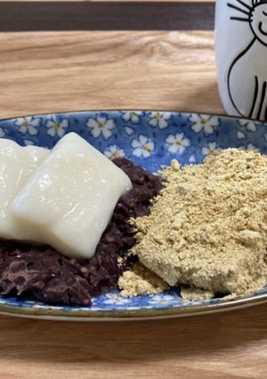 あんこ餅&きな粉餅〜欲張りバージョン-レシピのメイン写真