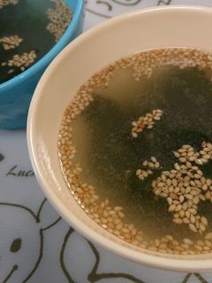 即席わかめスープ-レシピのメイン写真