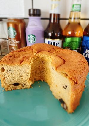 ふわふわ☆黒豆シフォンケーキ-レシピのメイン写真