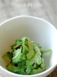 ゴーヤの塩昆布和え-レシピのメイン写真