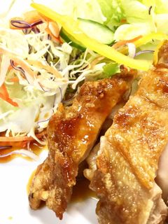 照り焼きチキン 皮パリッ中ジューシー!-レシピのメイン写真