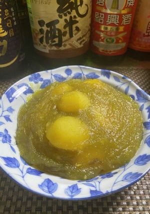 自宅で採れた栗で 甘露煮と 栗きんとん-レシピのメイン写真