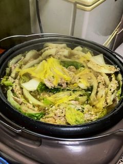 出汁から作る!白菜と豚肉のミルフィーユ鍋-レシピのメイン写真
