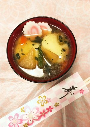 我が家のお雑煮-レシピのメイン写真