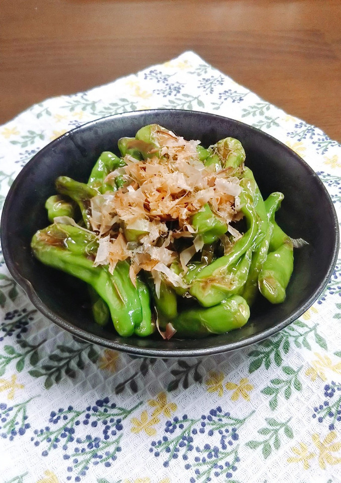 簡単ししとう甘辛炒め-レシピのメイン写真