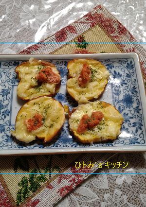 アレンジ♡チーズ明太伊達巻をあなたと-レシピのメイン写真