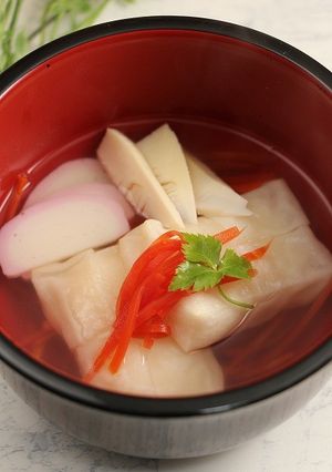 簡単お節！お雑煮☆お吸い物風あご出汁味-レシピのメイン写真