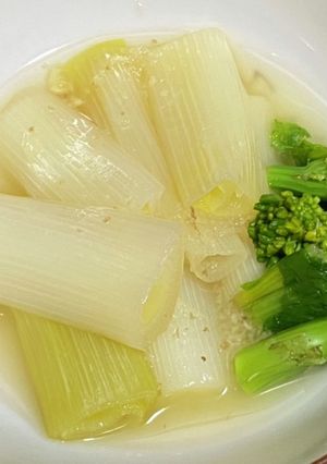 長ネギのあんかけ・生姜風味-レシピのメイン写真