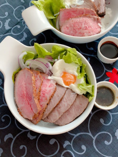 ローストビーフ丼-レシピのメイン写真
