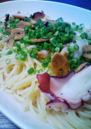 超シンプル!タコのパスタ-レシピのメイン写真