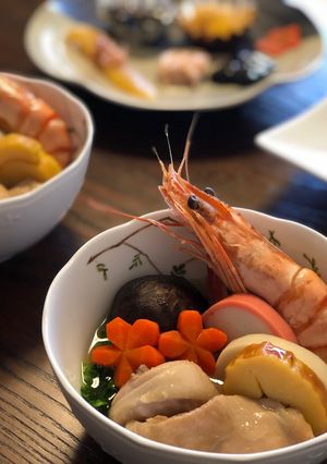 福岡の母直伝、お雑煮-レシピのメイン写真
