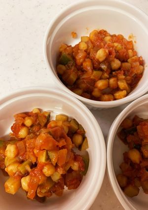 ひよこ豆のトマトソテー-レシピのメイン写真