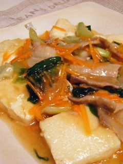 豆腐の野菜あんかけ-レシピのメイン写真