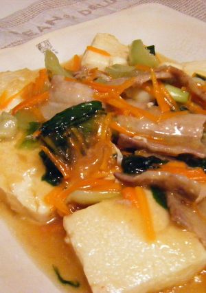 豆腐の野菜あんかけ-レシピのメイン写真