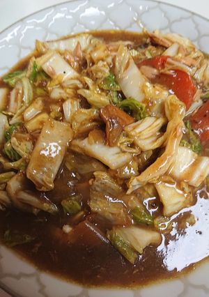 残ったカレーと白菜で…簡単煮物パート2-レシピのメイン写真