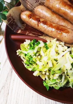【簡単】キャベツ即席ザワークラウト-レシピのメイン写真