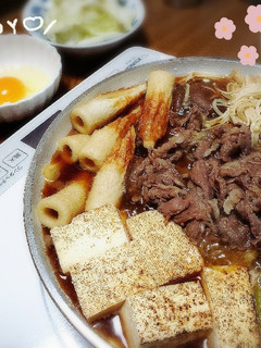 フライパンで作る!砂糖なしの旨いすき焼き-レシピのメイン写真