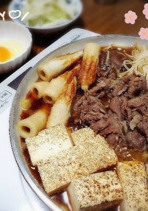 フライパンで作る！砂糖なしの旨いすき焼き-レシピのメイン写真