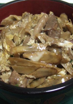 食物繊維たっぷり☆ごぼう丼-レシピのメイン写真