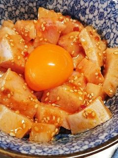 ブリのユッケ-レシピのメイン写真