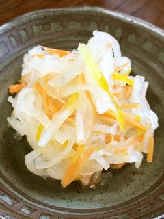 柚子なます-レシピのメイン写真