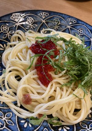 筋子と大葉のパスタ-レシピのメイン写真