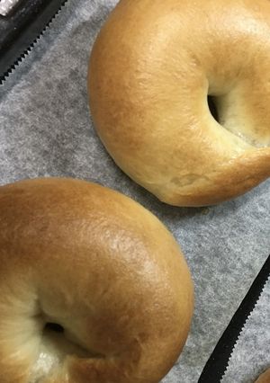 【お家で簡単】プレーンベーグル-レシピのメイン写真