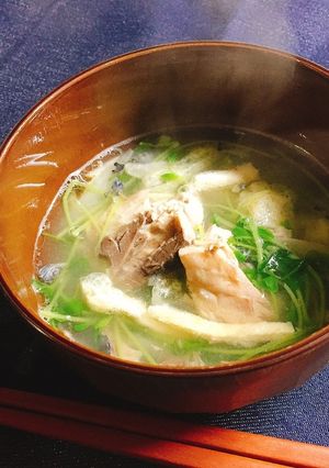 ＊サバ缶de味噌汁＊-レシピのメイン写真
