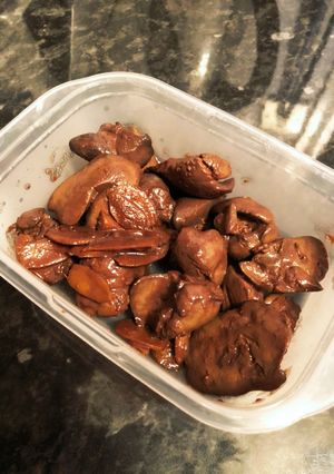 柔らかしっとり鶏レバーのしょうが煮-レシピのメイン写真