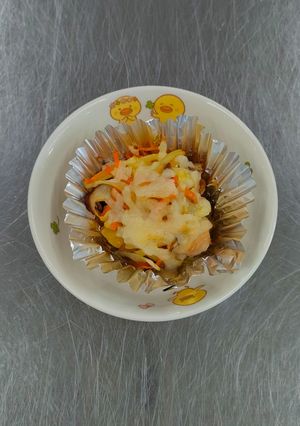 【保育所】鶏肉のカレーチーズ焼き-レシピのメイン写真