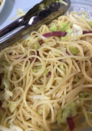 カルパス入りキャベツの和風パスタ-レシピのメイン写真