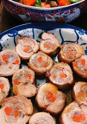 お正月チキンロール-レシピのメイン写真