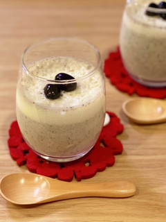 おせち消費に!黒豆ぷりん-レシピのメイン写真