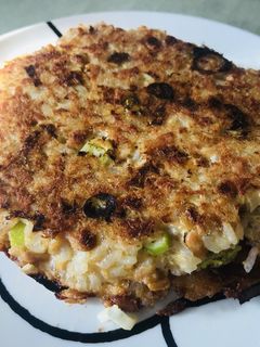 苦手さんも大丈夫★納豆のお好み焼き-レシピのメイン写真