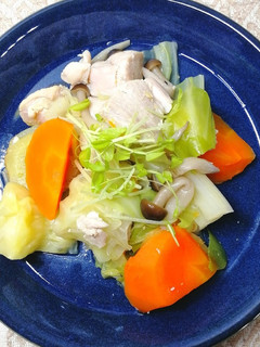冷蔵庫の野菜を活用!鶏むね肉の塩麹スープ-レシピのメイン写真