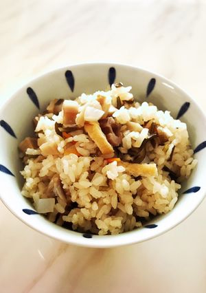 煮〆アレンジ♡炊き込みご飯-レシピのメイン写真