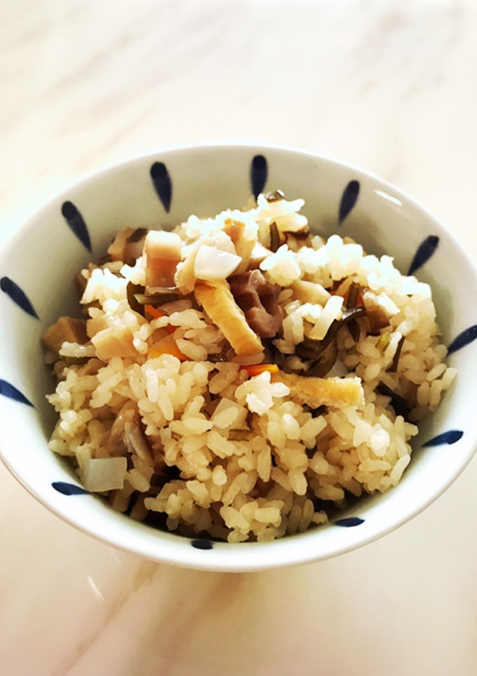 煮〆アレンジ♡炊き込みご飯-レシピのメイン写真