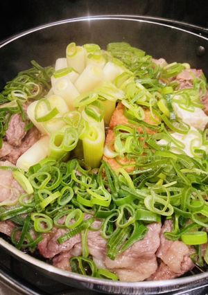 和風だしの牛鍋-レシピのメイン写真